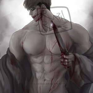 Sangwoo birthday fan art print