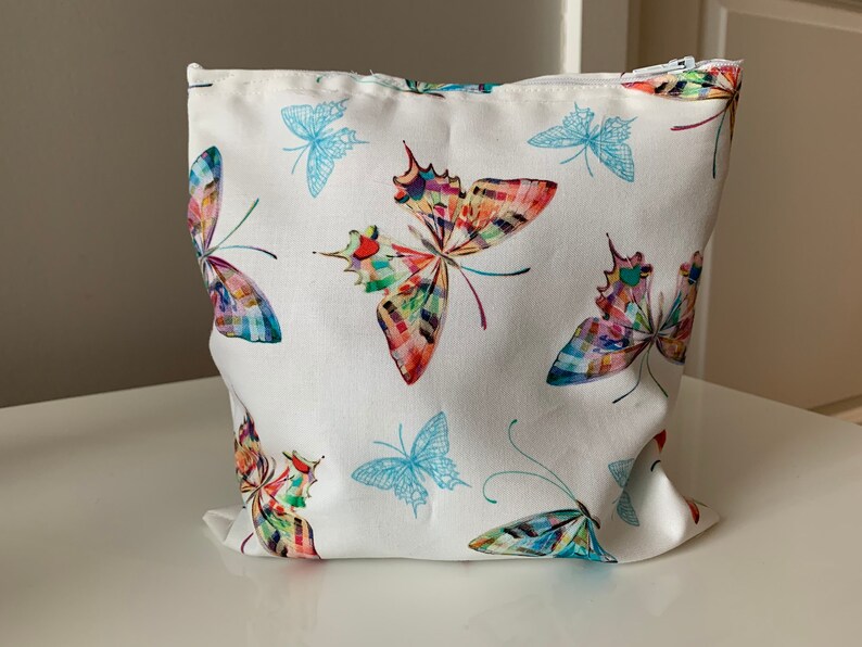 Coin Wallet Everyday Pouch Butterfly Aesthetic Pouches Handmade Zipper Pouch