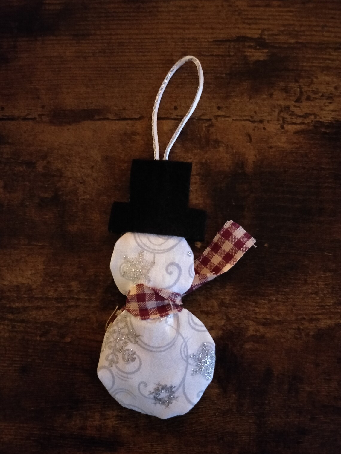 Snowman Yoyo Ornaments 4pack Family Etsy