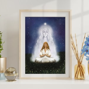 Affiche Soi Supérieur , illustration, poster, print, carte postale