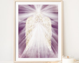 Poster Archangel Michael guardian angel of divine protection
