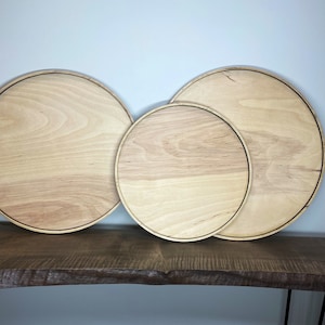 Circle Charcuterie Board with Lip Border Charcuterie Serving Board Bulk Order Charcuterie Boards Charcuterie Tray