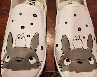 My Neighbor Totoro Inspired Canvas Shoes FOR KIDS!