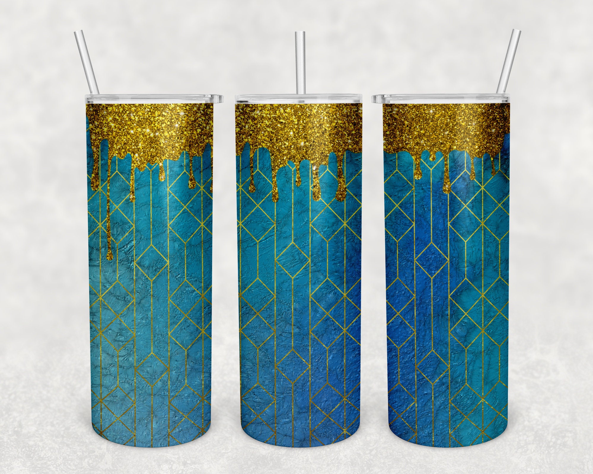 Turquoise Tumbler Wrap Turquoise Glitter Tumbler Designs 20 Etsy UK
