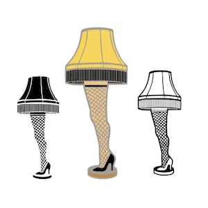 Leg Lamp - A Christmas Story SVG
