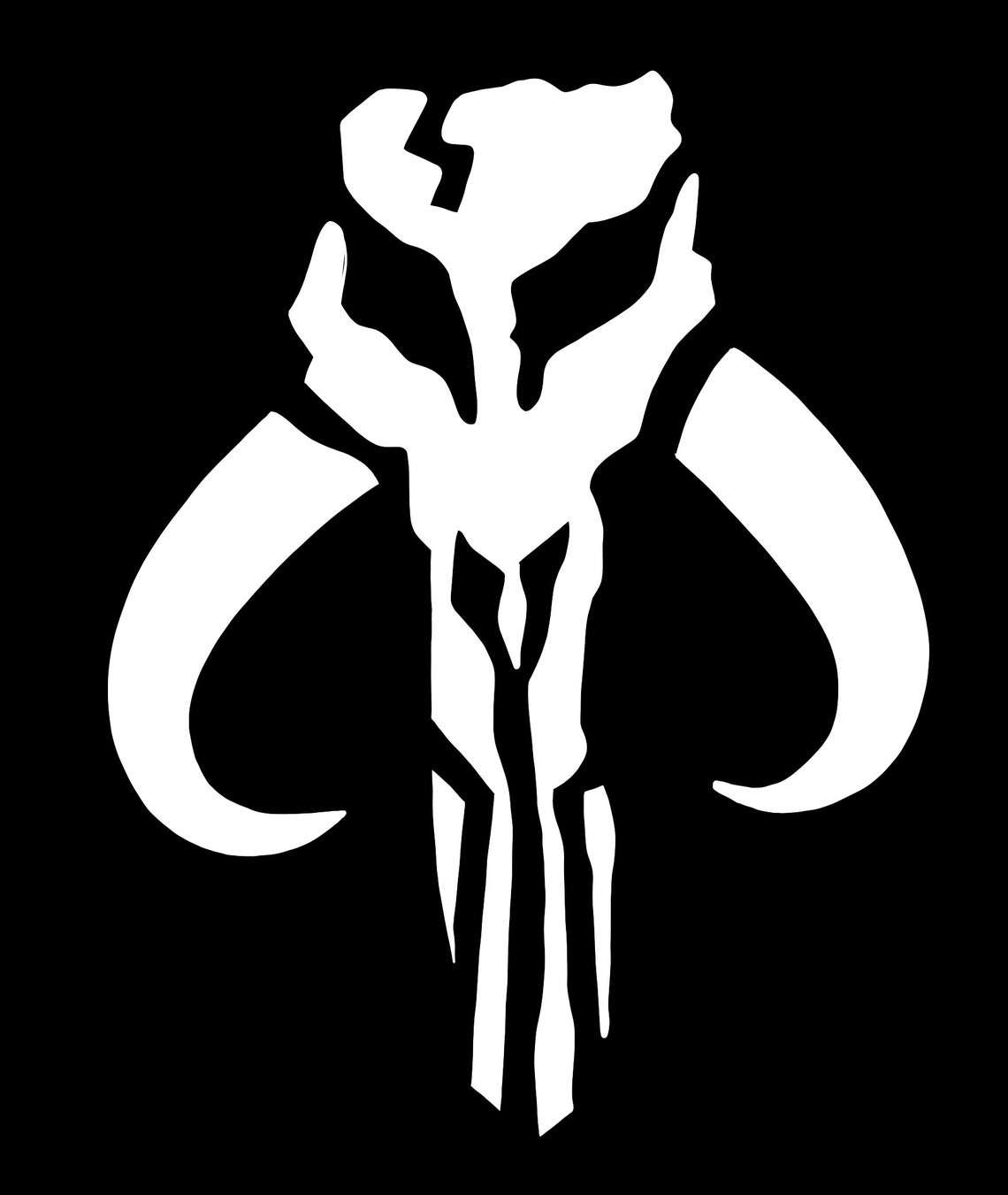 Mandalorian Skull SVG Etsy Hong Kong