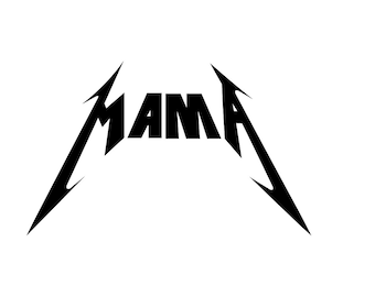 Mama Metalica Logo SVG / PNG / JPG - Etsy