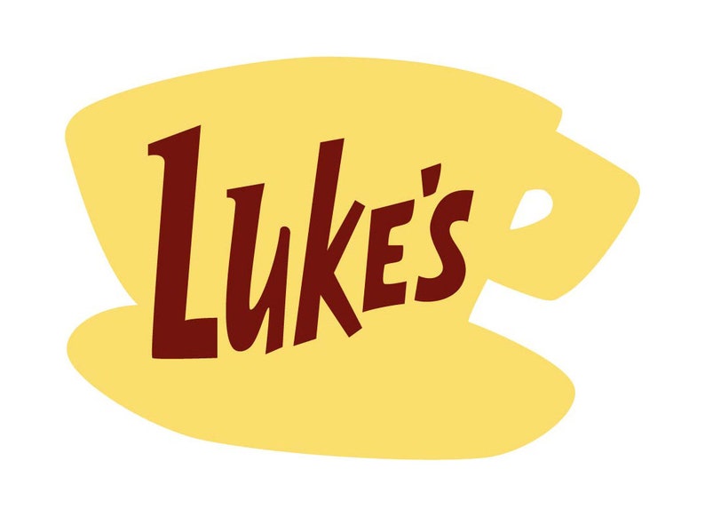 Luke s Diner Logo SVG PNG JPG Etsy