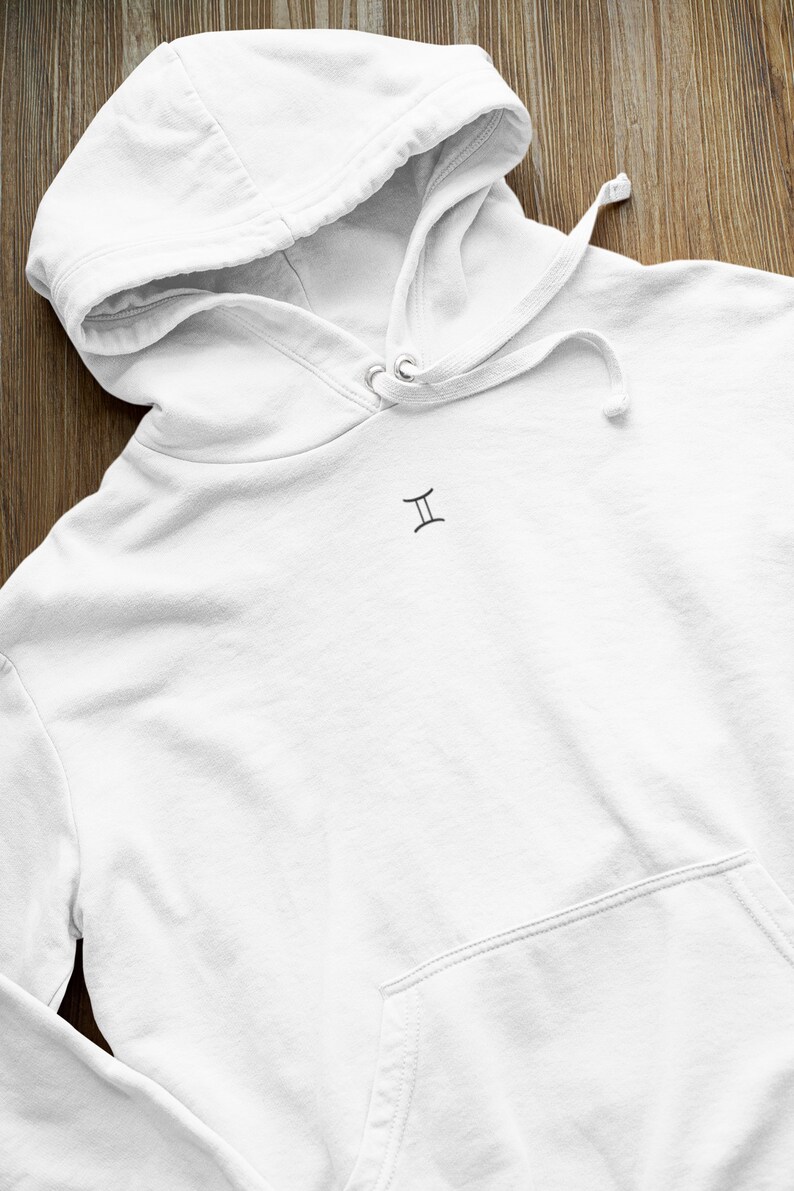 Good idea of discreet minimalist gifts fan of astrology T-SHIRT PULL HOODIE Unisex T-shirt Pull Gemini Astrological Sign
