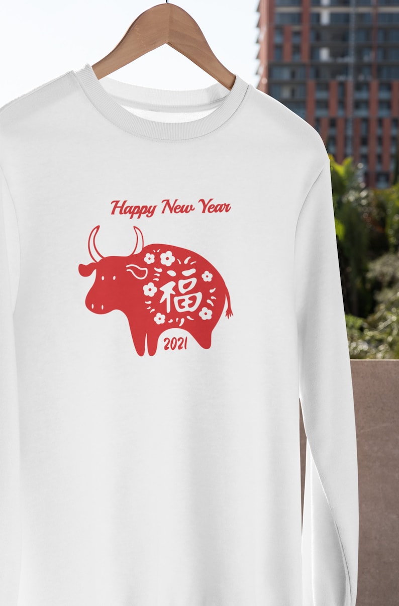 To celebrate the Chinese Year Good idea of gifts Chinese New Year Year of Beef Year of the Ox T-SHIRT PULL HOODIE Unisex