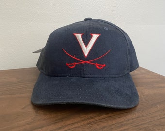 Visiera Dupont New Era Virginia University Cavaliers Navy a basso profilo Nuovo con etichette