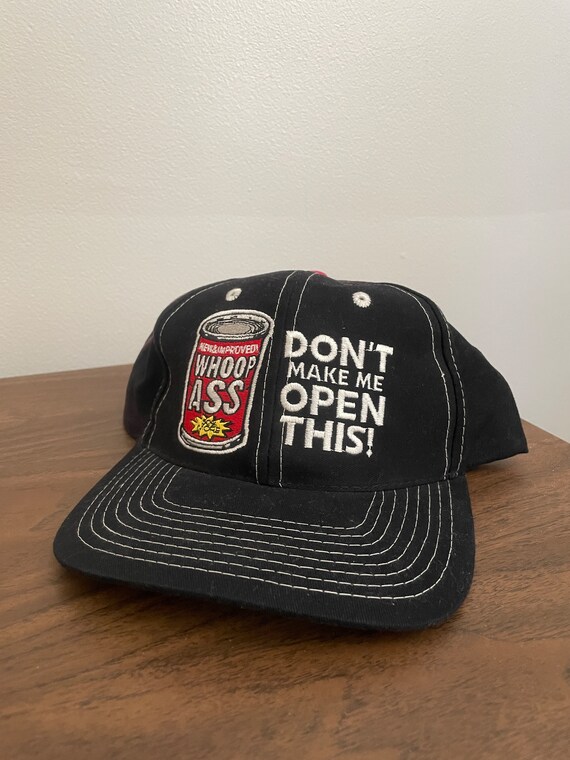 Can of Whoop Ass Snapback Hat