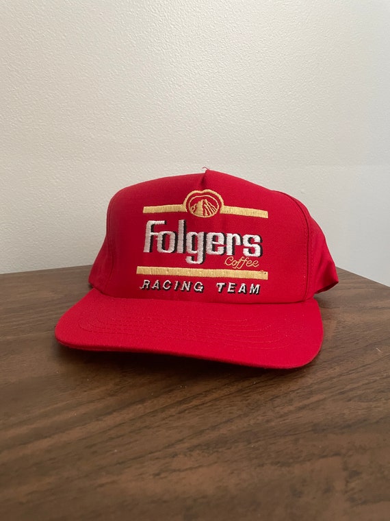 Nascar Folgers Racing Snapback Hat - image 1