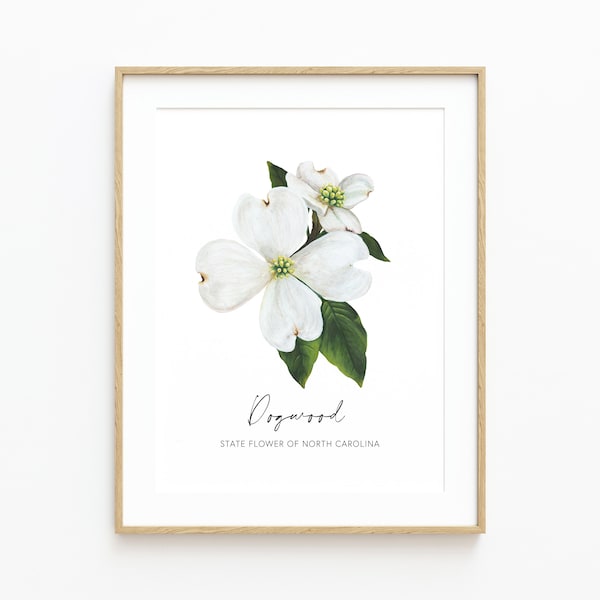 Dogwood Print - Etsy