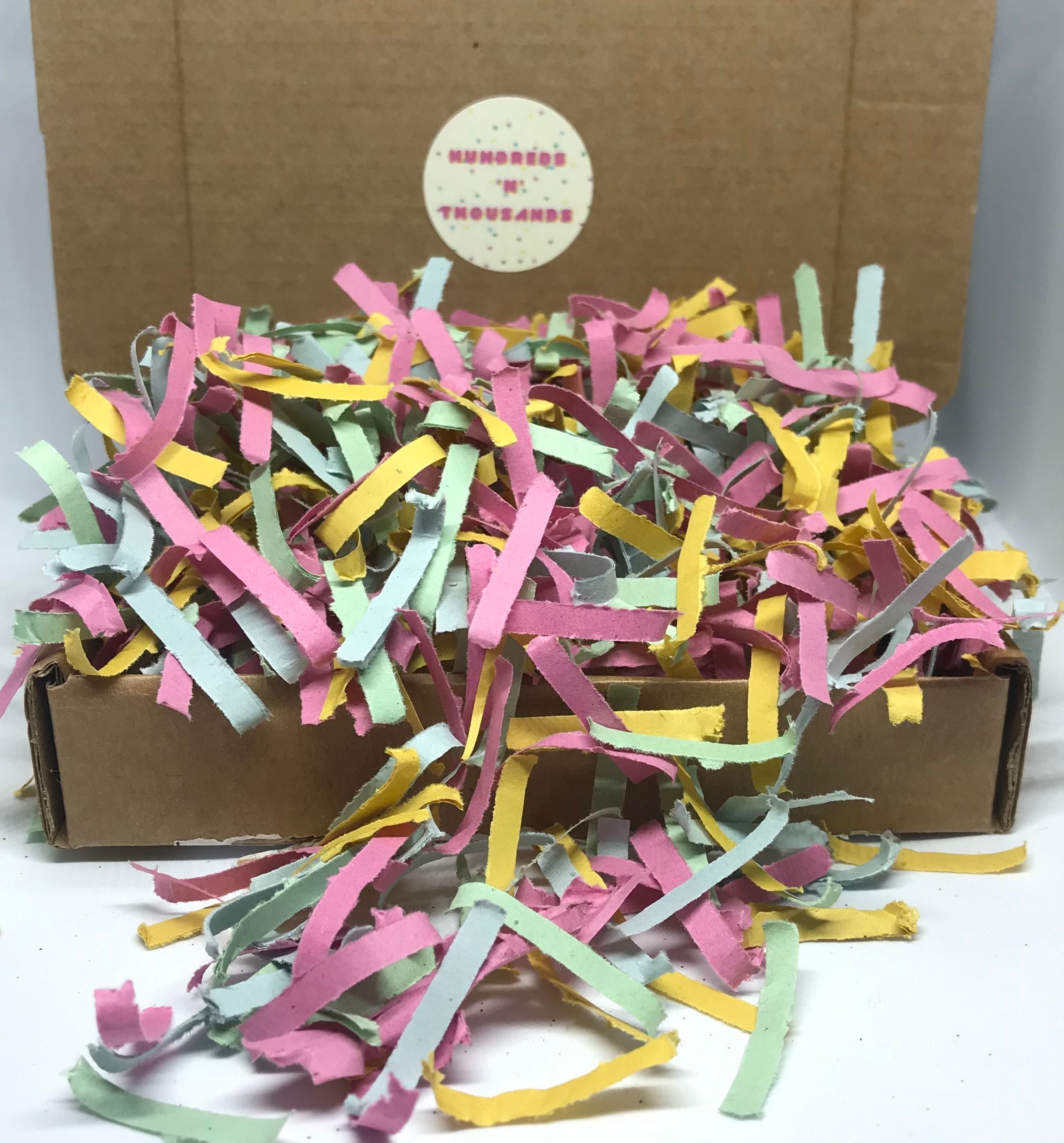 Pastel Shredded Paper Hamper Basket Filler Luxury Gift Etsy