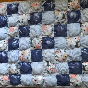 Bubble quilt, puffy quilt, biscuit quilt, baby quilt