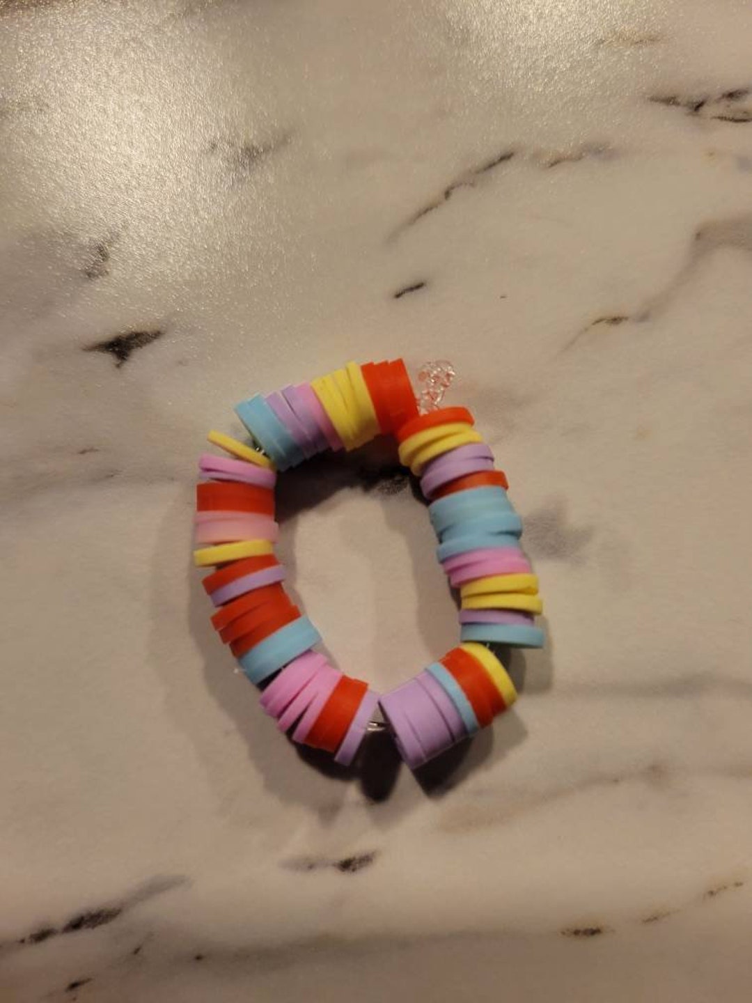 Customizable Clay Bead Ring - Etsy UK