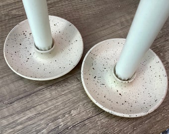 Handmade ceramic candle holder
