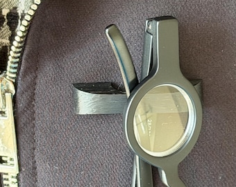 Black Stained Wenge Wood Magnetic Eyeglass Holders.