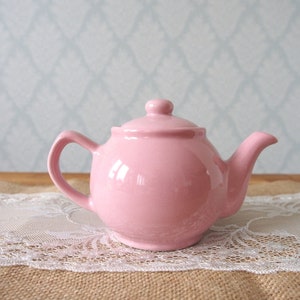 450ml Pastel Pink Teapot For One Fine Stoneware Teapot Small Ceramic Teapots Birthday Gifts Tea Lovers Gifts