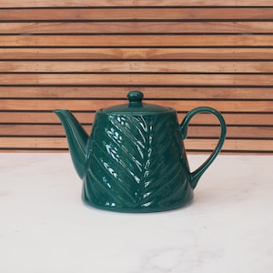 850ml Dark Green Teapot For Loose Leaf Teas And Teabags Fancy Stylish Teapot Birthday Gifts