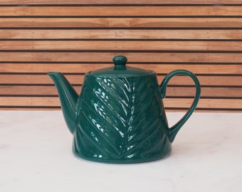 850ml Dark Green Teapot For Loose Leaf Teas And Teabags Fancy Stylish Teapot Birthday Gifts