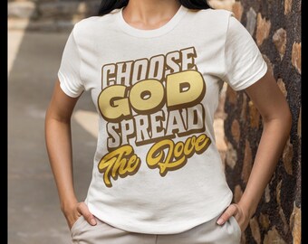 Inspirational Shirt, God-Themed Unisex Tee, Spiritual T-Shirt, Religious Clothing, Christian Apparel, Faith Tee