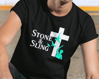 Releasing Birds Christian T-Shirt | Minimalist Silhouette Graphic Tee