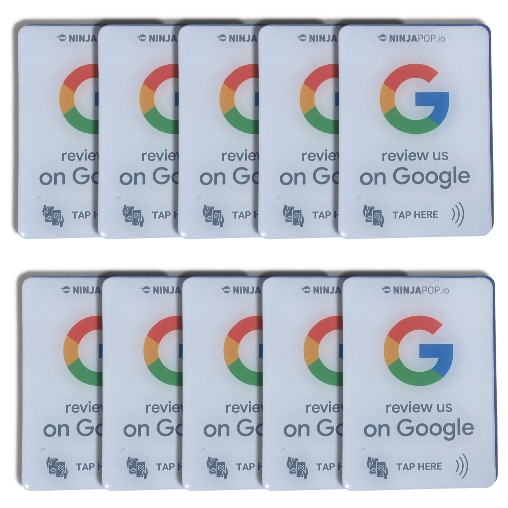 Googleレビューステッカー10枚 - Ninja Pop - NFC（非接触）デジタルで