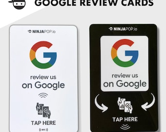 NFC Google Review Tap Card – Contactless Business Tool