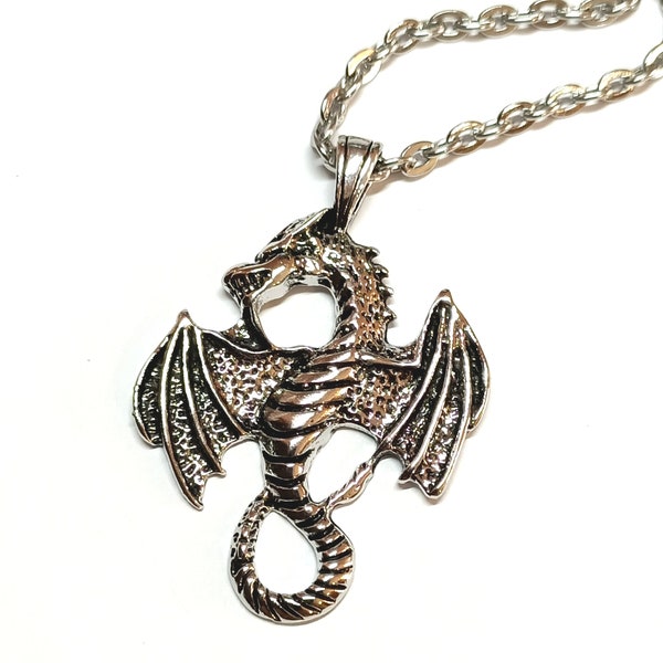 DonDon - Collana Da Uomo In Caucciù, 50 Cm, Con Ciondolo A Forma Di - Foto 5