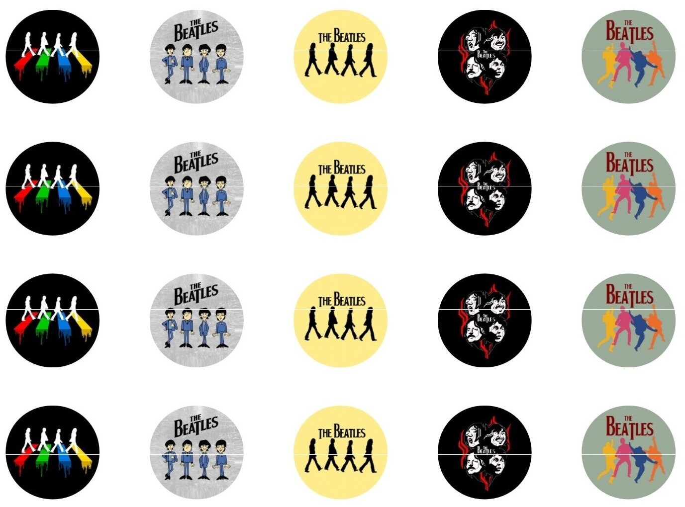 DIGITAL DOWNLOAD, the Beatles, 14mm Circles, Digital