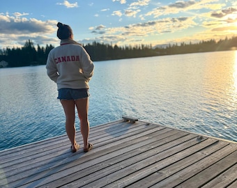 Cozy Zip Fleece | Retro Hockey Style Pullover | Embroidered Fleece Sweater | Unisex Vintage Inspired Sweatshirt