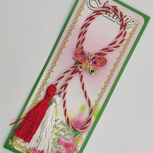 Martisor. Brosa. Brooch. Butterfly. Martisoare. Baba Marta. Martenitsa. Moldova. Romania. Märzchen. Martakia. Martis. Romanian martisor