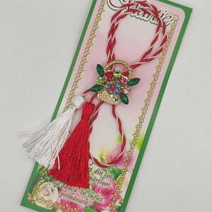 Martisor. Brosa. Brooch. Martisoare. Baba Marta. Martenitsa. Moldova. Romania. Flower brooch. Martisor romanesc. Romanian spring amulet.