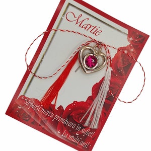 Martisor. Martisoare. Baba Marta. Martenitsa. Spring amulet. Moldova. Romanian martisor. Märzchen