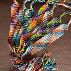 Brazilian bracelet, friendship "Plaid Zigzag" to tie woven