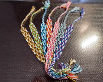 Bracelet Brésilien Tressé Marron Avec Perle Turquoise Ronde - Modèle 20801-FS5D