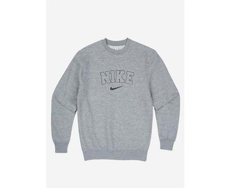 white nike sweatshirt vintage