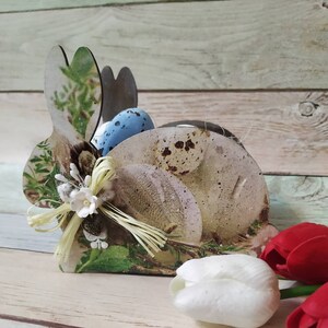 The Easter Bunny/Egg Box/Rabbit Box/Easter/Easter eggs/Easter Decor/Home Decor/Easter Table Decor