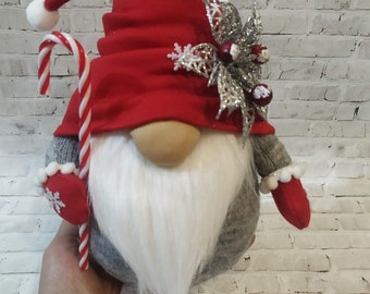 Nain de Noël scandinave fait main : décoration Tomte du Nord
