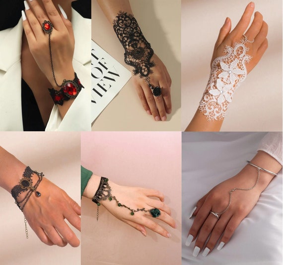 Beautiful ring bracelet mehndi design for girls❤️//Beautiful Back Hand  Jewellery Mehndi Designs 2021 - YouTube