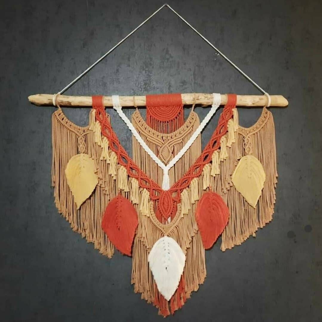 Macramé Mural Décoration d' Intérieur Tête de Lit