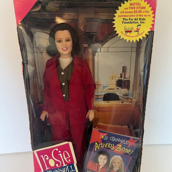 1999 Rosie O'Donnell Barbie Doll Friend of Barbie #22016 Mattel