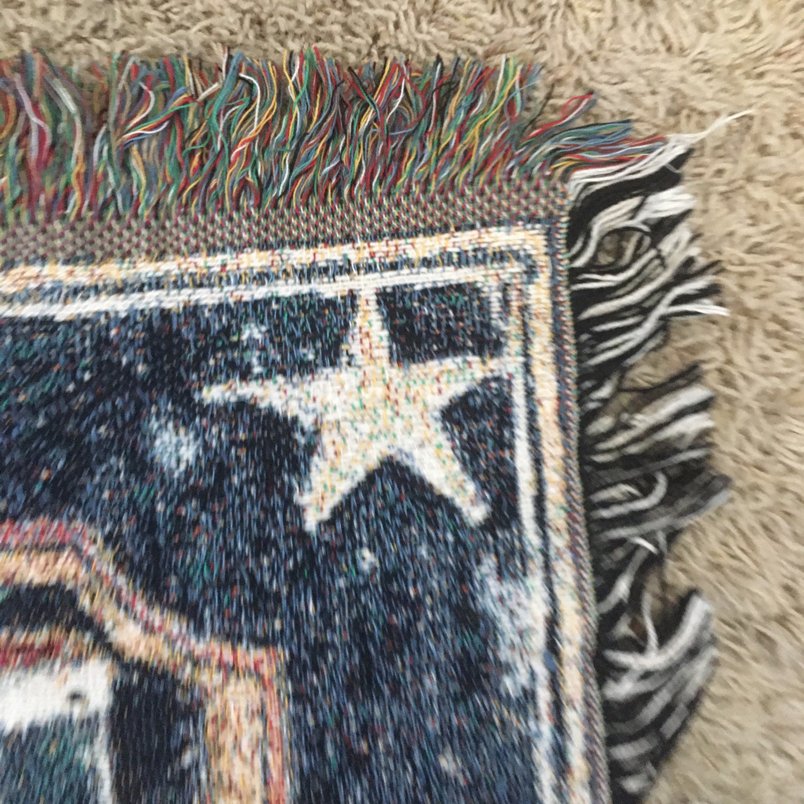 Mohawk Home Tapestry Throw Blanket 63x42 AMERICA Stars & Etsy