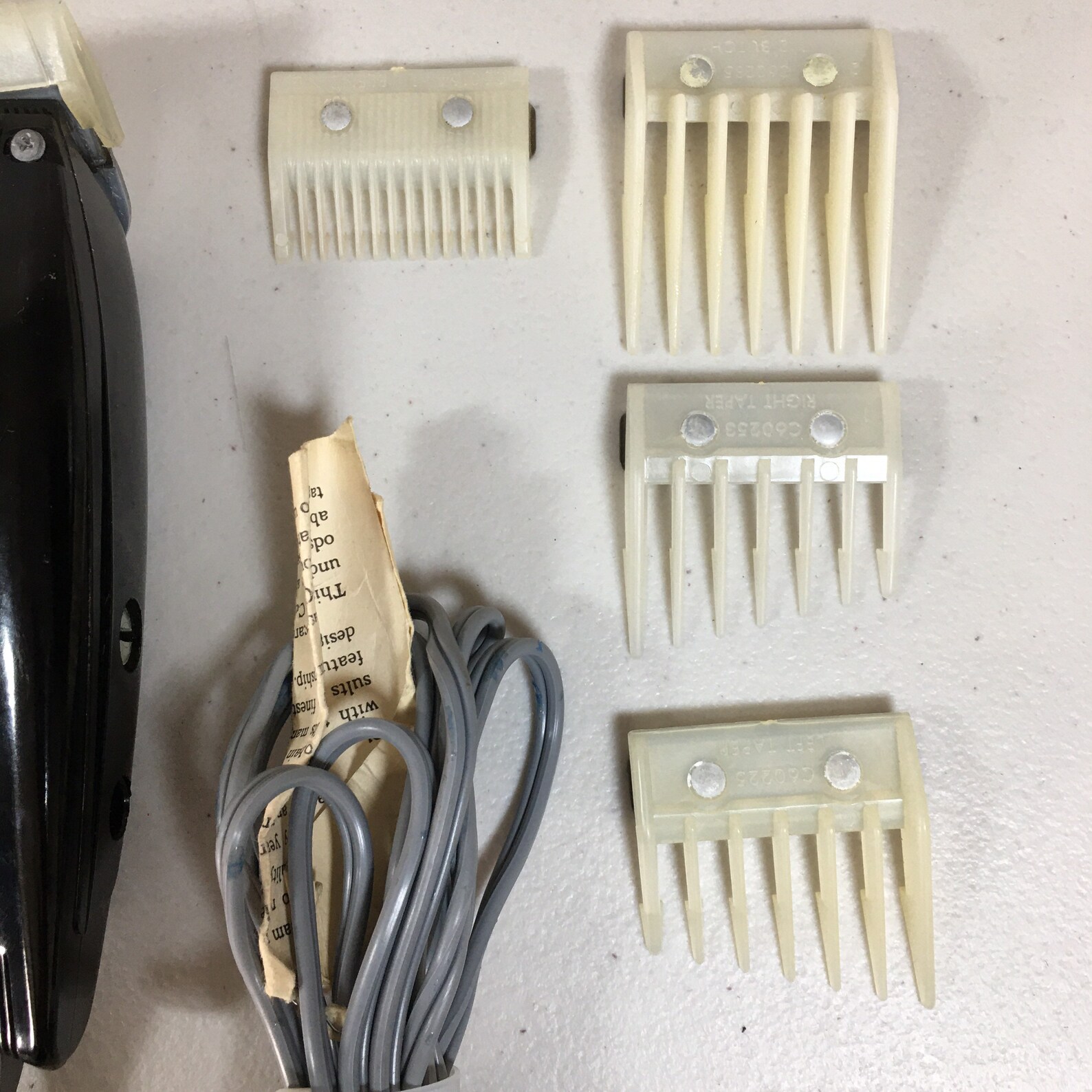 Vintage Sunbeam Hair Clipper Cutter Model 80 Attachments & Etsy