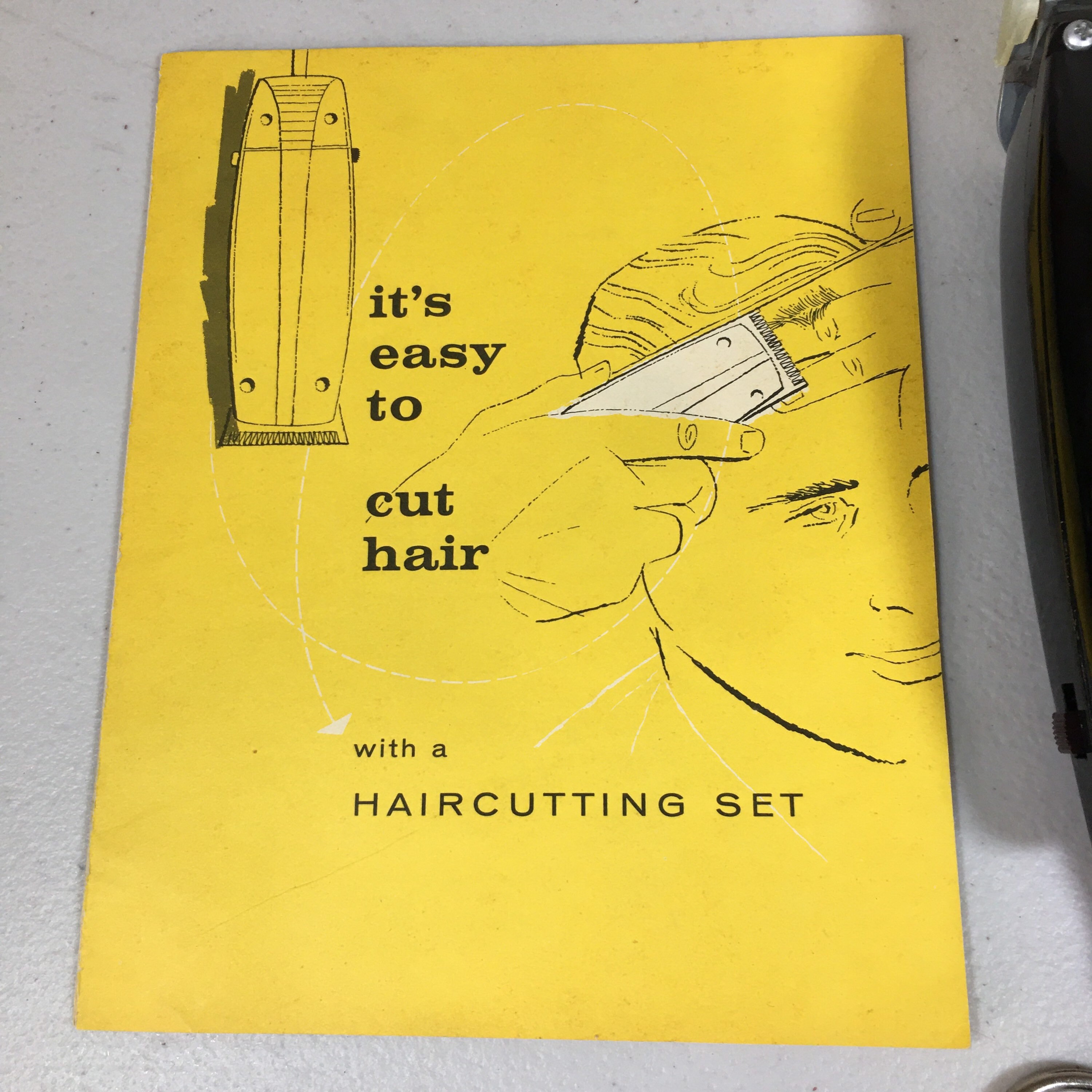Vintage Sunbeam Hair Clipper Cutter Model 80 Attachments & Etsy