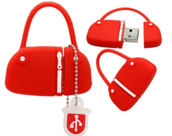 Santa Usb | Purse Bag Usb | Flamingo Usb | Flash Drive | Christmas Birthday Valentine Gift | 32GB Memory | 3.0 Flash Drive | Computer Drive