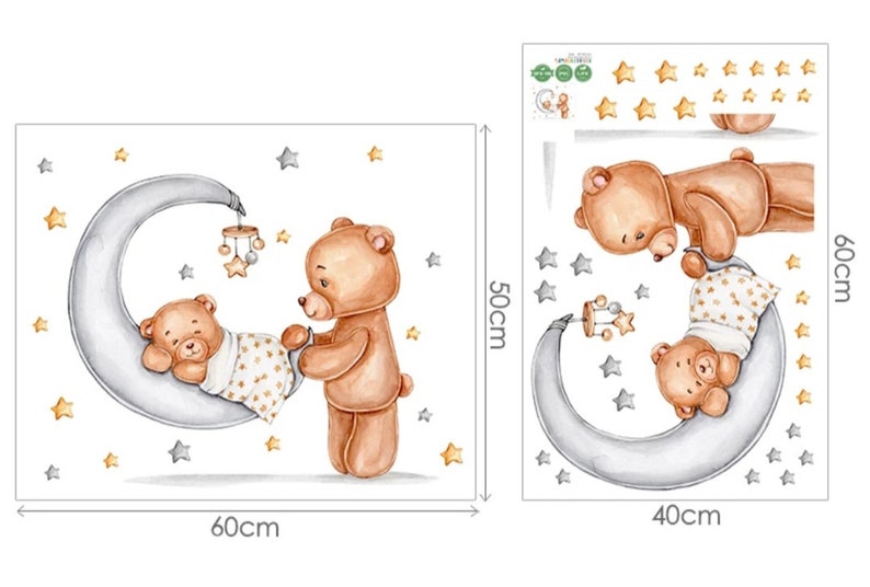 Nursery Wall Stickers/nursery Wall Art /nursery Wall Decals / Etsy UK