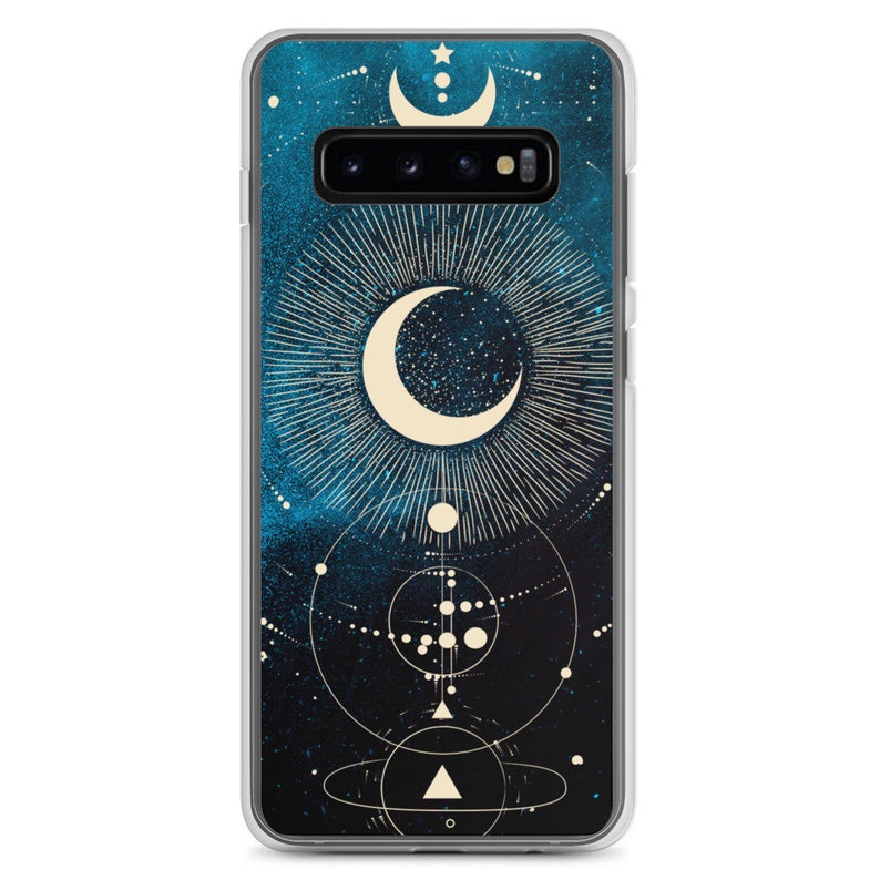 Moon Sun Celestial Samsung Galaxy Phone Case